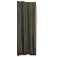 Thermovorhang Kräuselband taupe dunkel 140x245 cm...