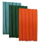 Thermovorhang Kräuselband 245x245 cm blickdicht breit Polar Fleece Vorhang Alaska