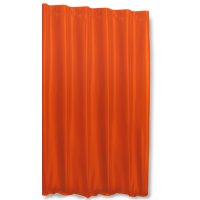 Thermovorhang Kräuselband orange 245x245 cm blickdicht...