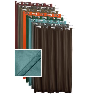 Thermogardine Alaska Blickdicht Extra Breit Vorhang Polar Fleece
