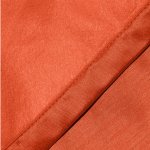 Thermovorhang Ösen orange 245x245 cm blickdicht breit Polar Fleece Vorhang Alaska