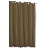 Thermovorhang Ösen taupe hell 245x245 cm blickdicht...