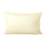Kissenhülle Wildseide Optik uni 50x70 cm creme natur