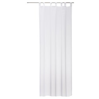 Voile Dekoschal Skylight Gardine transparent Vorhang weiß Kräuselband oder Schlaufen
