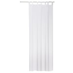 Voile Dekoschal Skylight Gardine transparent Vorhang weiß Kräuselband oder Schlaufen