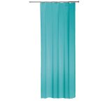 Vorhang türkis 140x245 cm transparent Kräuselband Gardine Organza Dekoschal