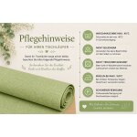 Tischläufer 40x100 cm grün hell Leinenoptik beschichtet Lotuseffekt Tischband Mitteldecke