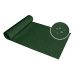 Tischläufer 40x100 cm grün dunkel Leinenoptik beschichtet Lotuseffekt Tischband Mitteldecke