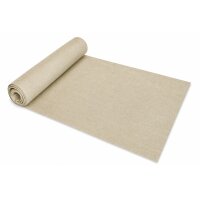 Tischläufer 40x100 cm ecru Leinenoptik beschichtet...