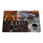 Platzset Kaffee Untersetzer Kunststoff abwaschbar Tischset Deckchen ca. 27x42 cm #1436