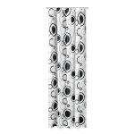 Vorhang Kräuselband weiß 140x245 cm blickdicht Dekoschal Gardine