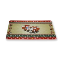 Platzset Advent Weihnachten Platzdeckchen ca. 42x27 cm...