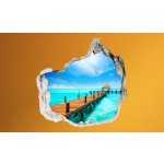 Wandbild Laguna Sticker 3D civil Life Foto Tapete Wandtattoo ca. 125x100 cm #1509