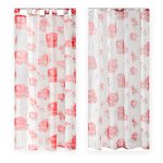 Voile Dekoschal Rose transparent ca 140x245 cm Vorhang