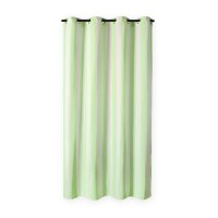 Voile Gardine Ösen grün 140x245 Dekoschal...