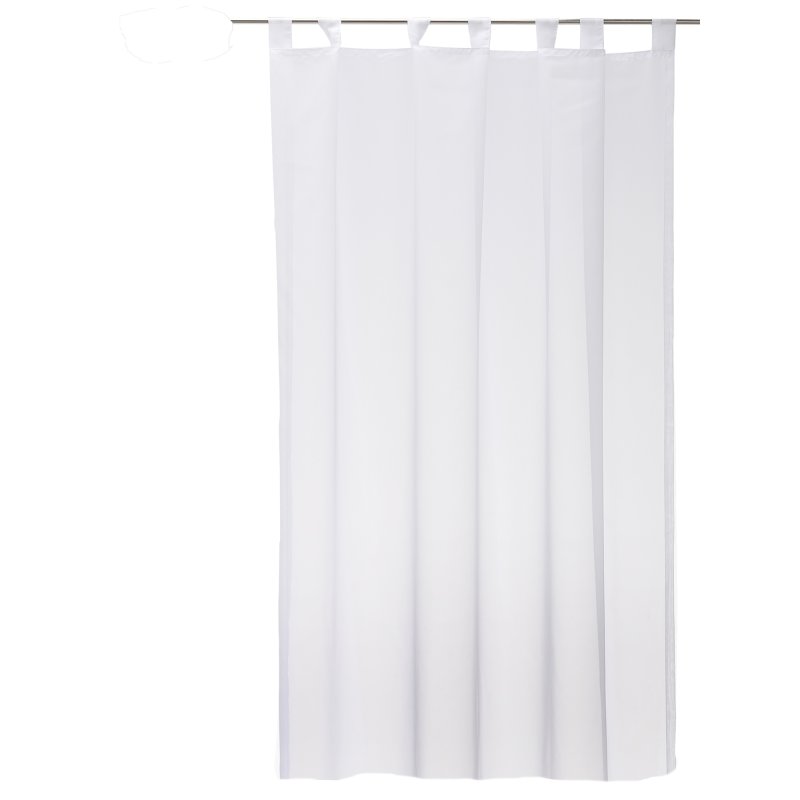 Voile Schlaufengardine Gardine Emotion Weiss Organza Vorhang