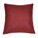 Kissenhülle Struktur Flachsoptik 40x40 bordeaux