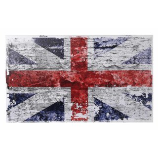 Bild Vintage Look USA UK Leinwand ca. 40x60 cm Leinen auf Holzrahmen Union Jack