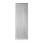 Schiebegardine grau Flächenvorhang transparent 60x245 cm Voile Gardine Vorhang