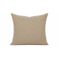 Kissenbezug 40x40 beige natur Kissenhülle Struktur...