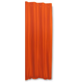Thermovorhang Kräuselband orange hell Polar Fleece blickdicht 140x245 cm