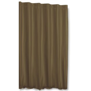 Thermo Vorhang taupe hell Kräuselband Polar Fleece blickdicht extra breit 245x245 cm