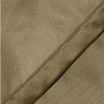 Thermo Vorhang taupe hell Kräuselband Polar Fleece blickdicht extra breit 245x245 cm