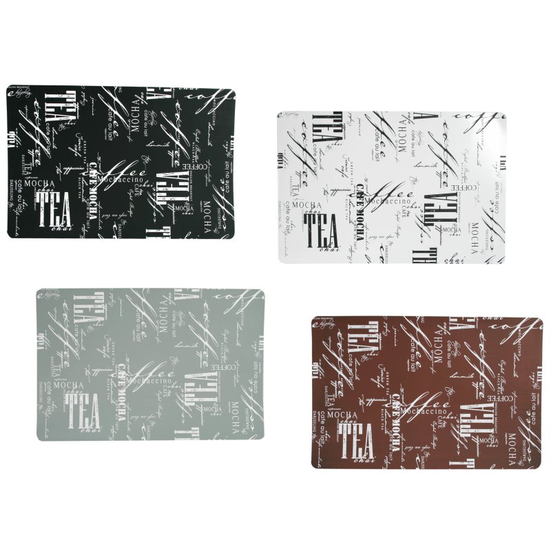 Platzset Coffee & Tea Bistro Kunststoff abwaschbar beschriftet Tischs, 3,95 €