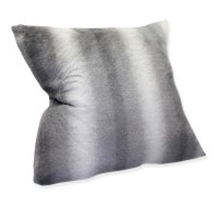 Kissenbezug 45x45 cm Grau Fellimitat LUXURY...