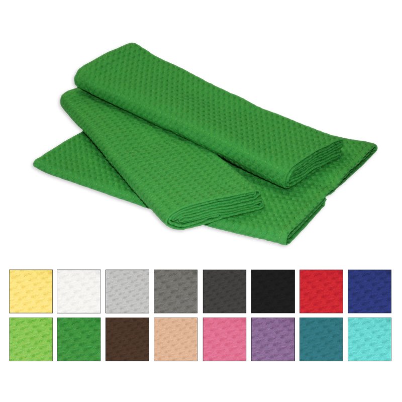 3er Set Geschirrtuch Waffelpiqué Küchentuch uni 14 Farben l Haus und , 12,95 €