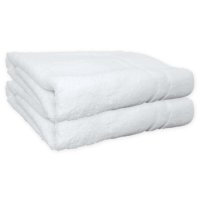 Deluxe Frottier Handtücher Duschtücher weiß Baumwolle 450g/m²  Top Qualität 1/2/4er Set #1697
