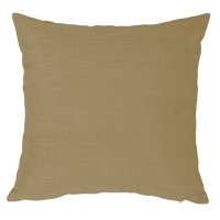 Kissenbezug 50x50 cm beige natur Struktur Leinenoptik...