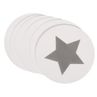 Papier-Untersetzer Glasuntersetzer rund ca. 9,5 cm...