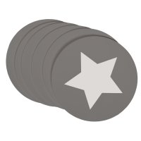 Papier-Untersetzer Glasuntersetzer rund ca. 9,5 cm...