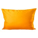 Kissenhülle Wildseide Optik uni Kissenbezug ca. 30x50 cm gelb