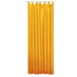 140x245 A cm Schlaufenschal halbtransparent Schlaufen Gardine Vorhang
