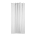 Verdunklungsvorhang weiß 295x245 cm Kräuselband extra breit Vorhang Gardine