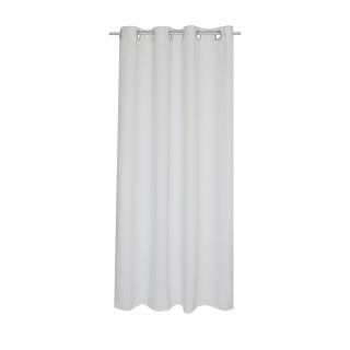 Verdunklungsvorhang weiß Ösen 295x245 cm extra breit Vorhang blickdicht Gardine