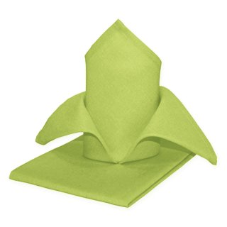 Servietten 6er Pack 40x40 apfelgrün