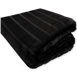 Kuscheldecke schwarz 150x220 cm Decke Cashmere Touch Sofadecke Nerz Optik Plaid