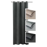 Verdunkelungsvorhang dim out 140x245 Ösen Vorhang blickdicht Gardine meliert