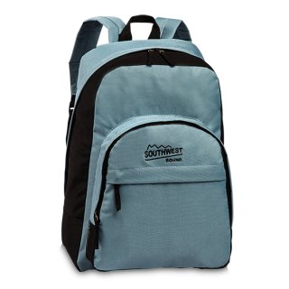 Rucksack Damen Tasche blau grau Schule Uni Sport Freizeit Reise trendige Farben
